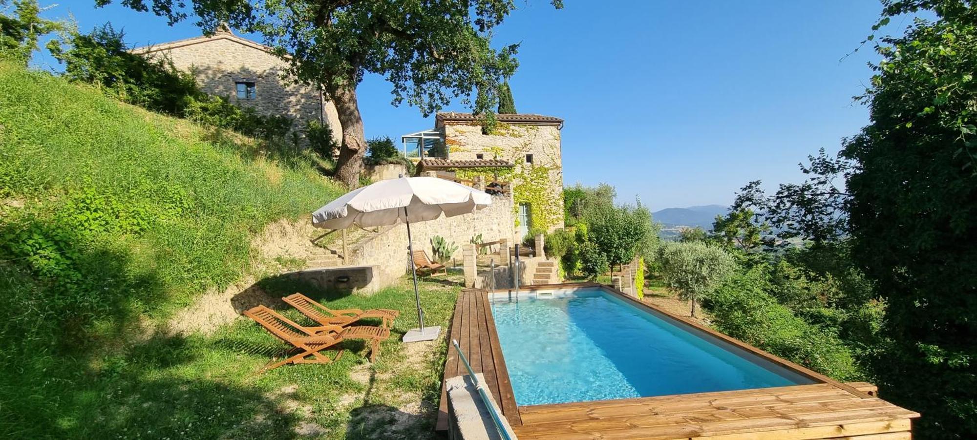 Borgo Cardaneto Bed and Breakfast Montone  Buitenkant foto