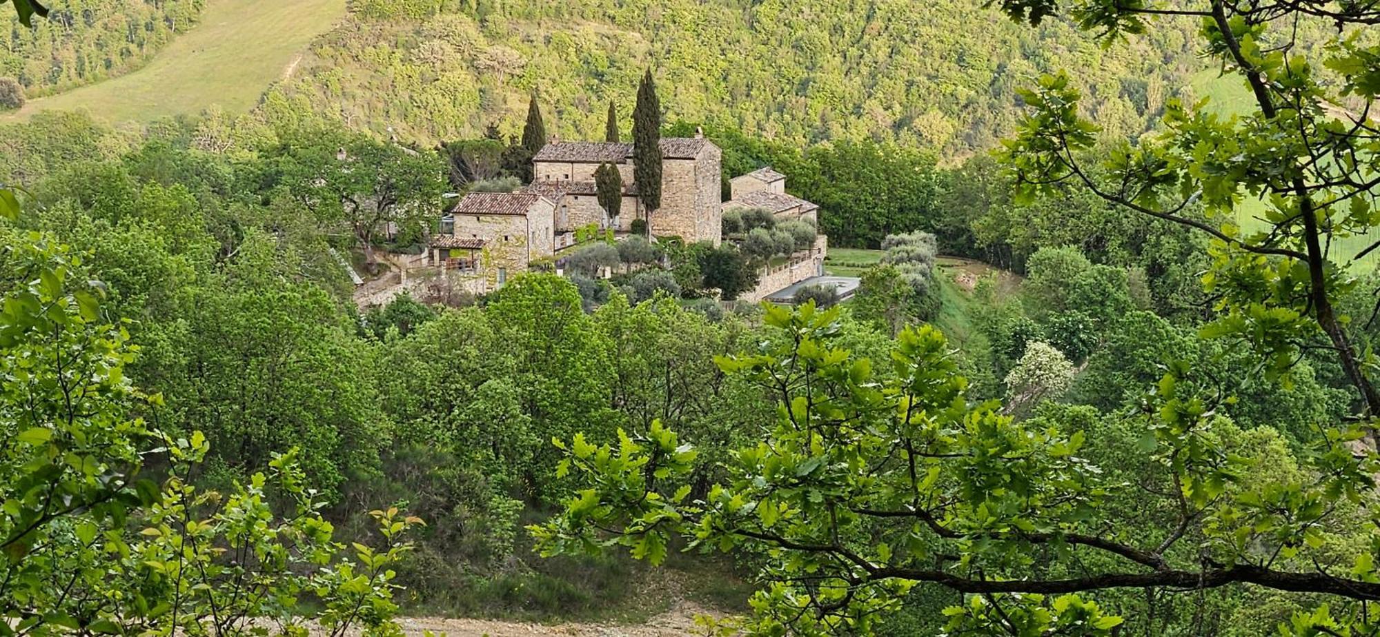 Borgo Cardaneto Bed and Breakfast Montone  Buitenkant foto